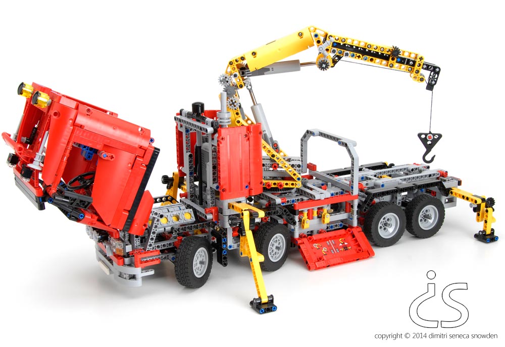 dimitri snowden lego crane truck