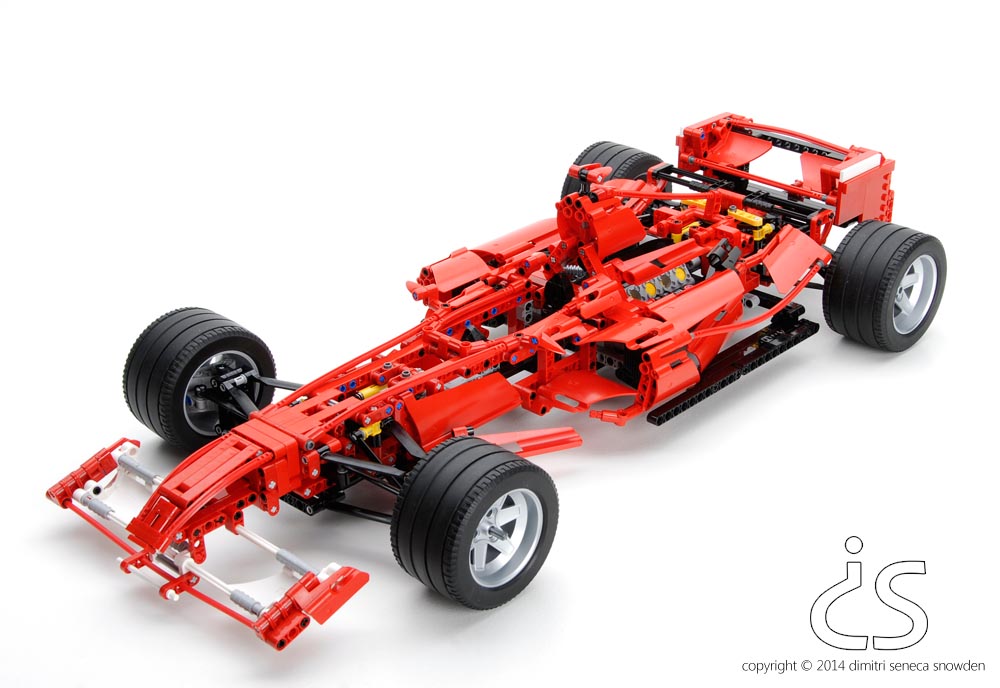 dimitri snowden lego formula one racer