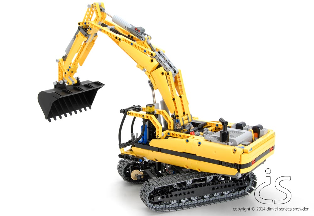 dimitri snowden lego excavator